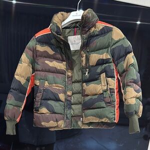 Moncler Multicolor Camouflage Puffer Jacket